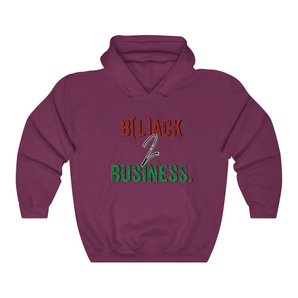 B(l)ack 2 Business Unisex Hoodie