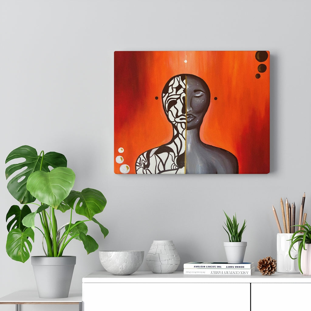 'Duality' on Stretched Canvas