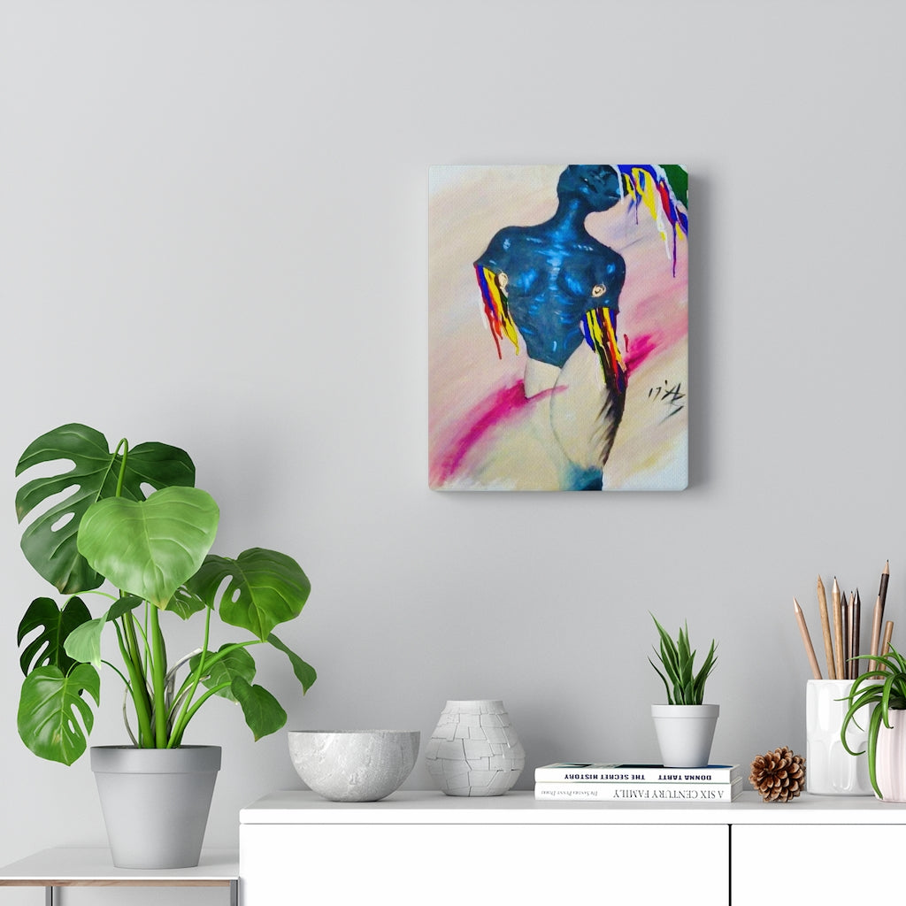 'Sugar, Spice, & Everything...' on Canvas