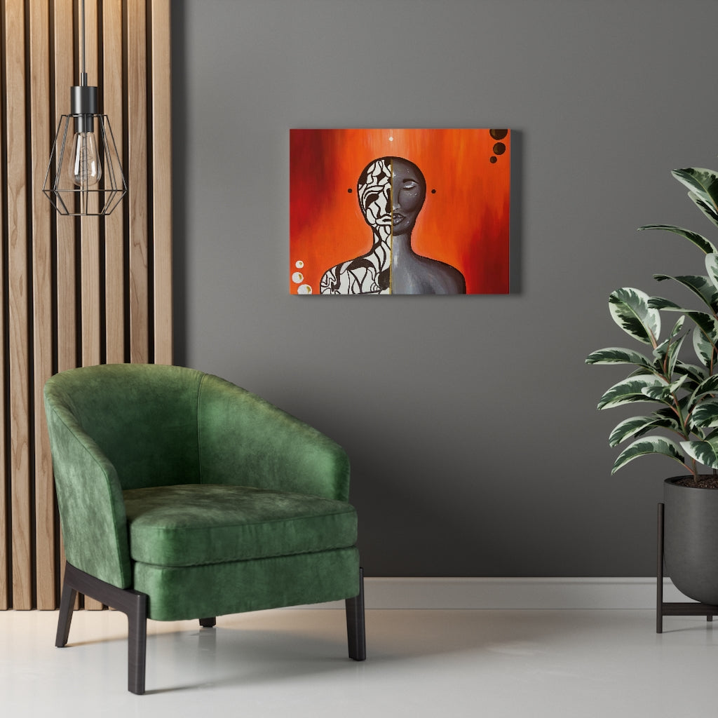 'Duality' on Stretched Canvas