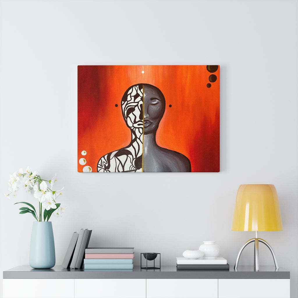'Duality' on Stretched Canvas