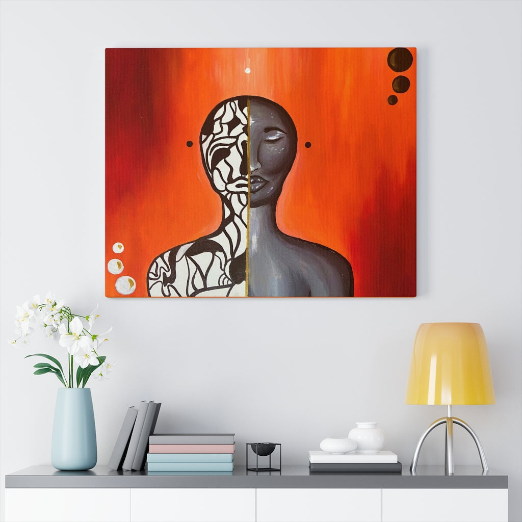 'Duality' on Stretched Canvas