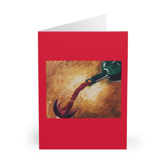 'Wine Down' Greeting Cards (5 Pack)