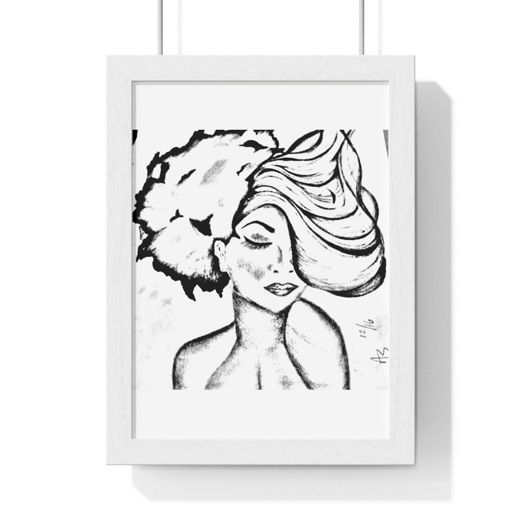 Codeswitch' Wood Framed Print