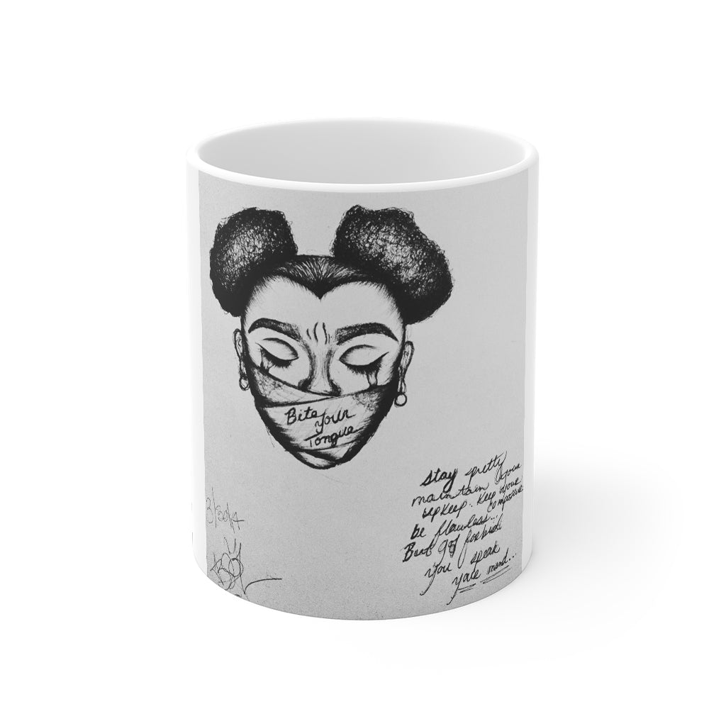 ‘Bite your Tongue’ SB Mug— 11oz