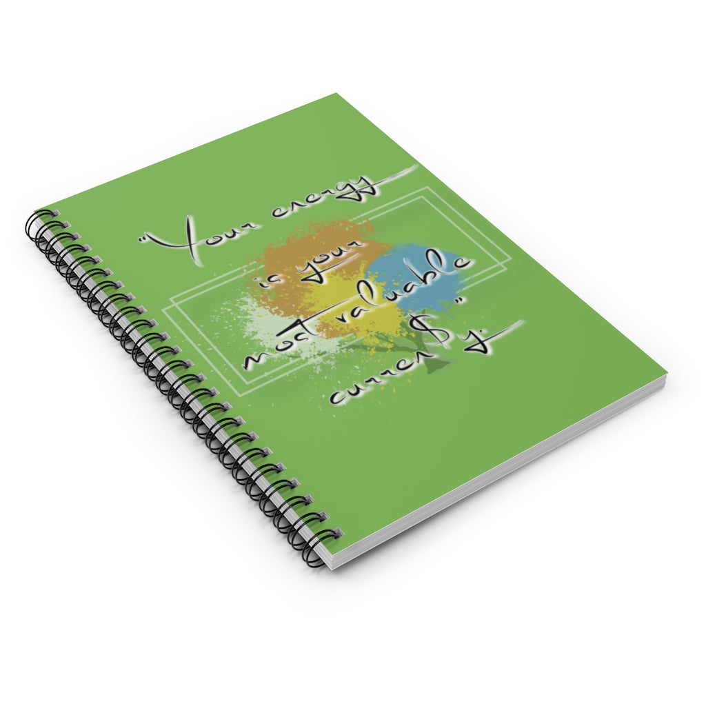 'Your Energy' Spiral Notebook