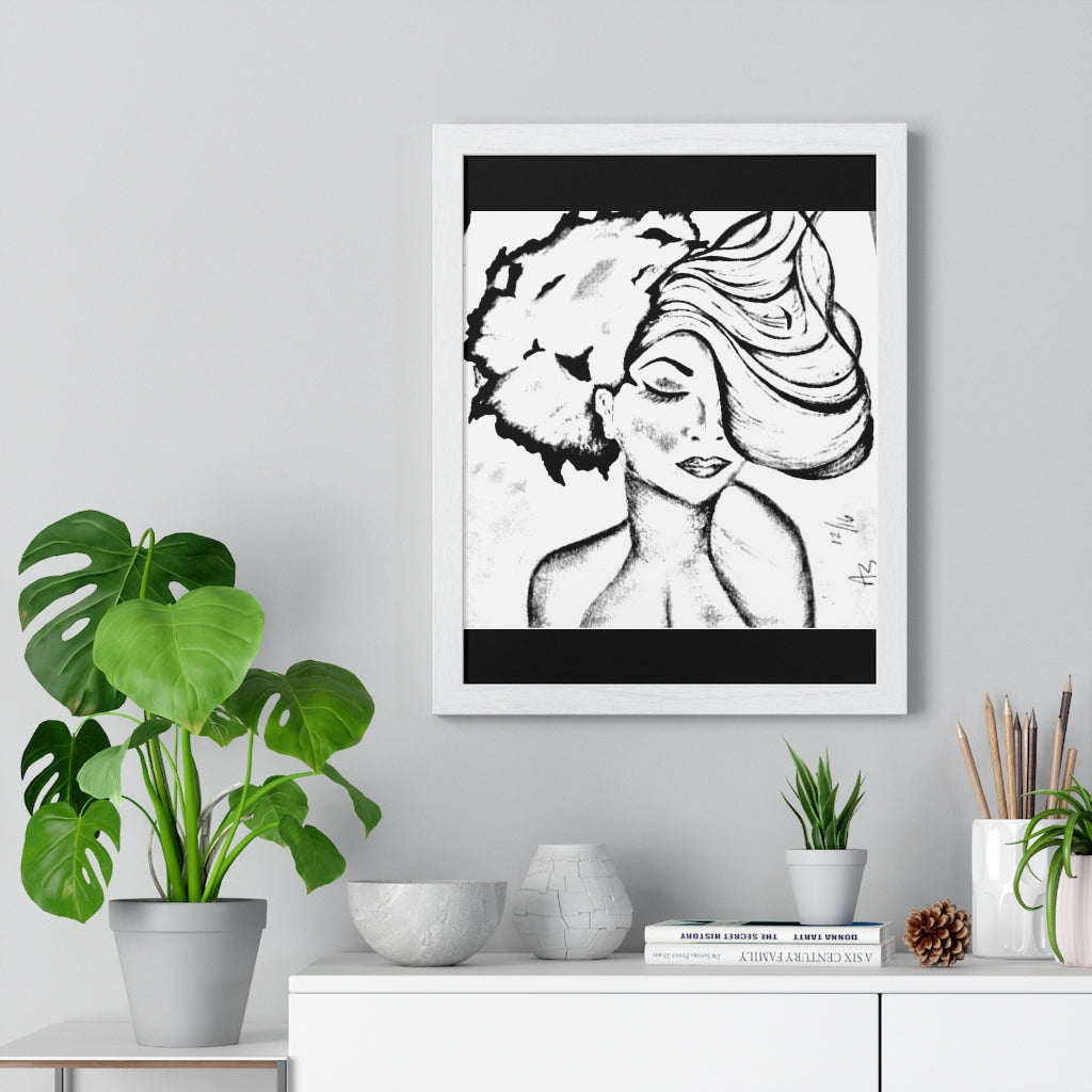 Codeswitch' Wood Framed Print