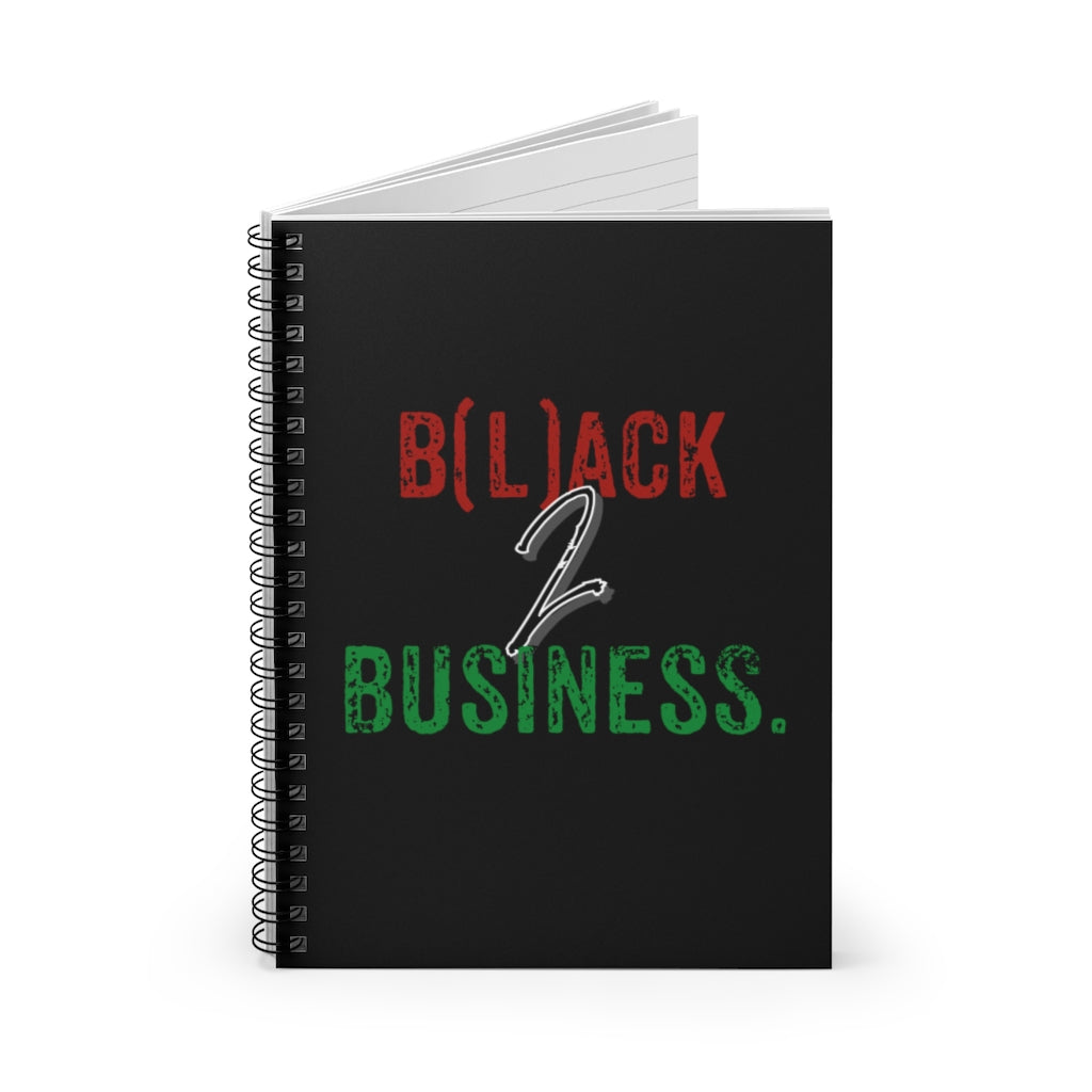 B(l)ack 2 Business Spiral Notebook