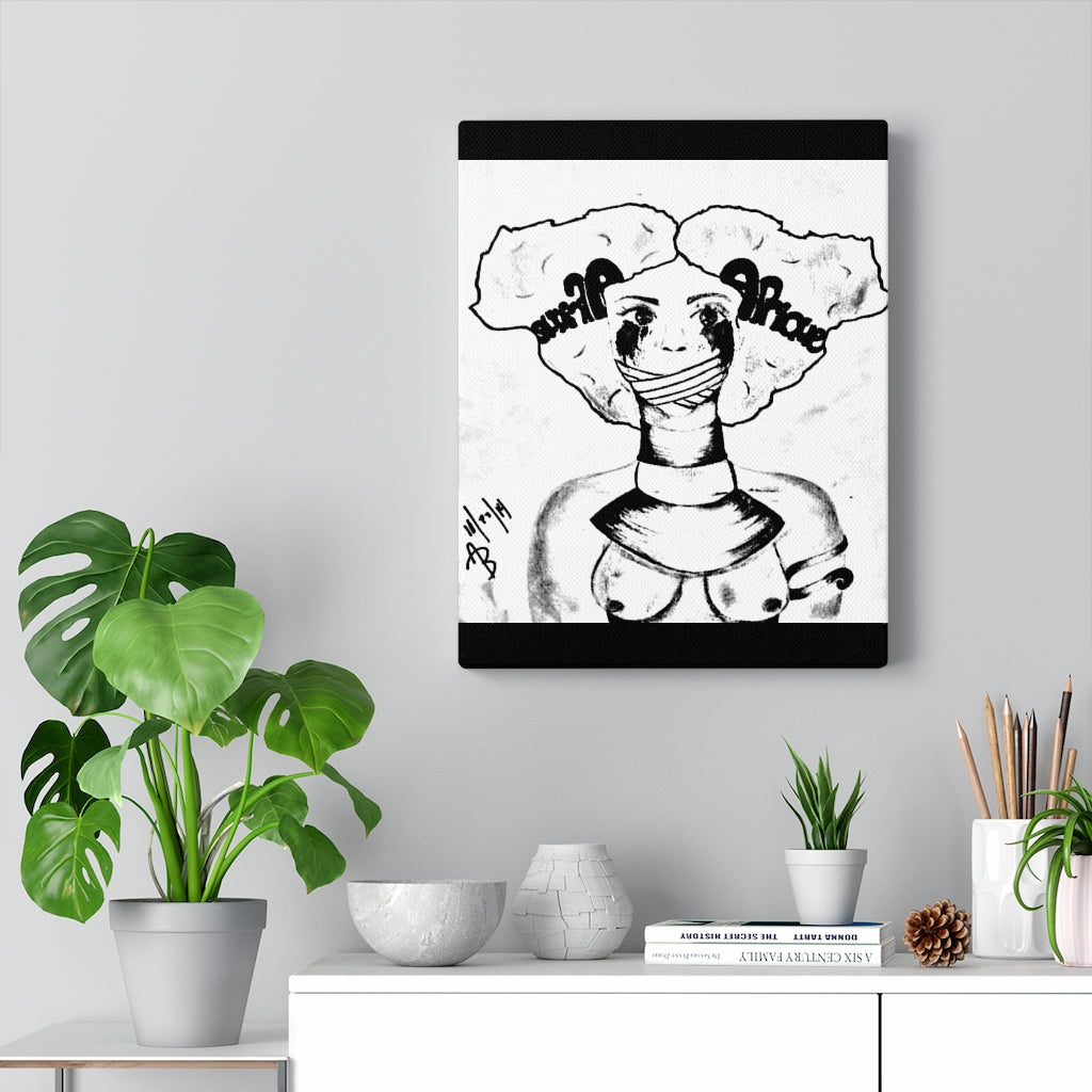 Afrique Canvas Wrap