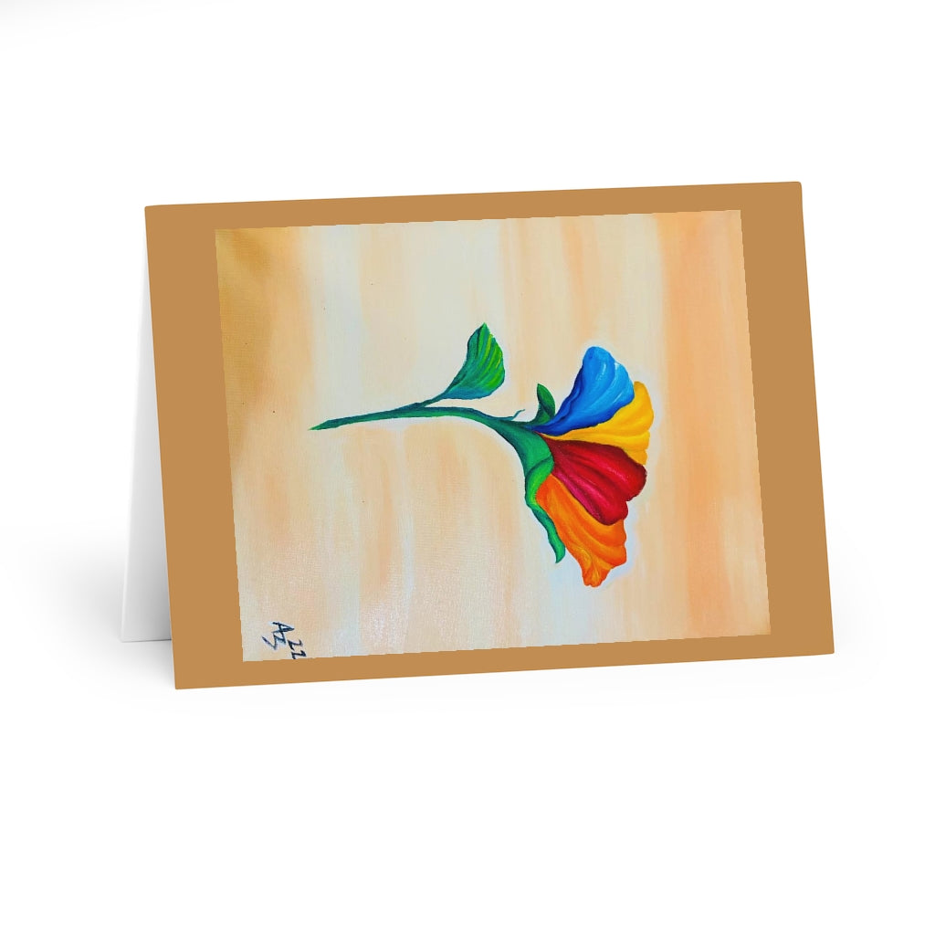 'Flower 01' Greeting Cards (5 Pack)