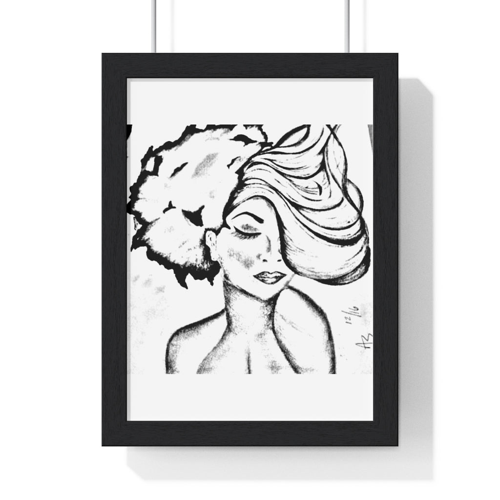 Codeswitch' Wood Framed Print