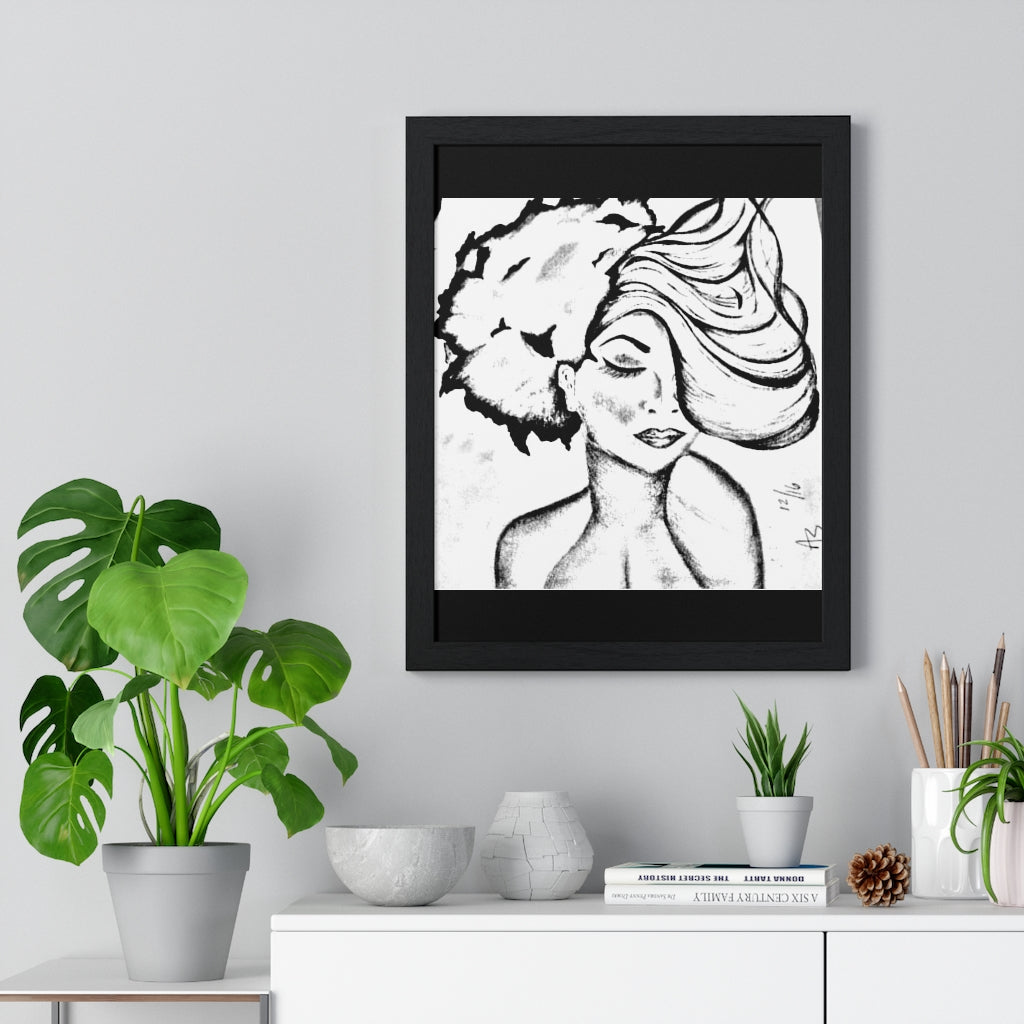 Codeswitch' Wood Framed Print