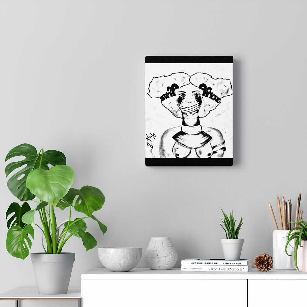 Afrique Canvas Wrap