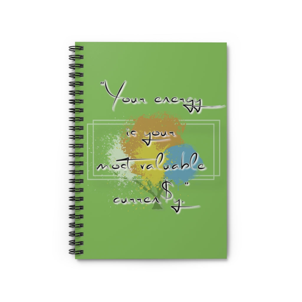 'Your Energy' Spiral Notebook