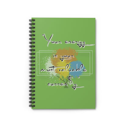 'Your Energy' Spiral Notebook