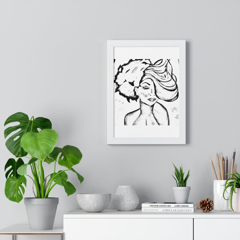 Codeswitch' Wood Framed Print