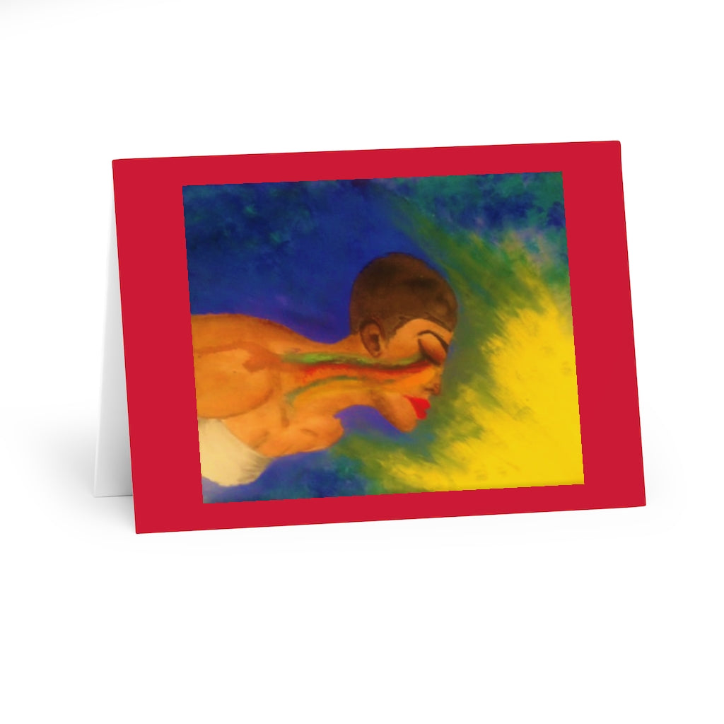 'Sternum to the Sun' Greeting Cards (5 Pack)