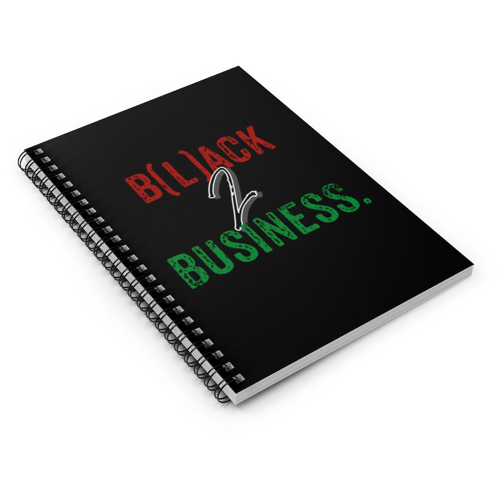 B(l)ack 2 Business Spiral Notebook