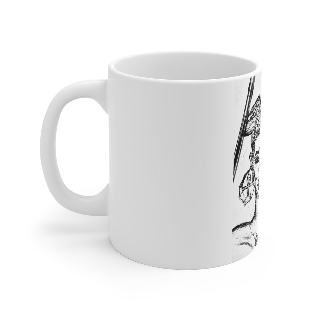 ‘Wutchulookinat?’ Mug 11oz