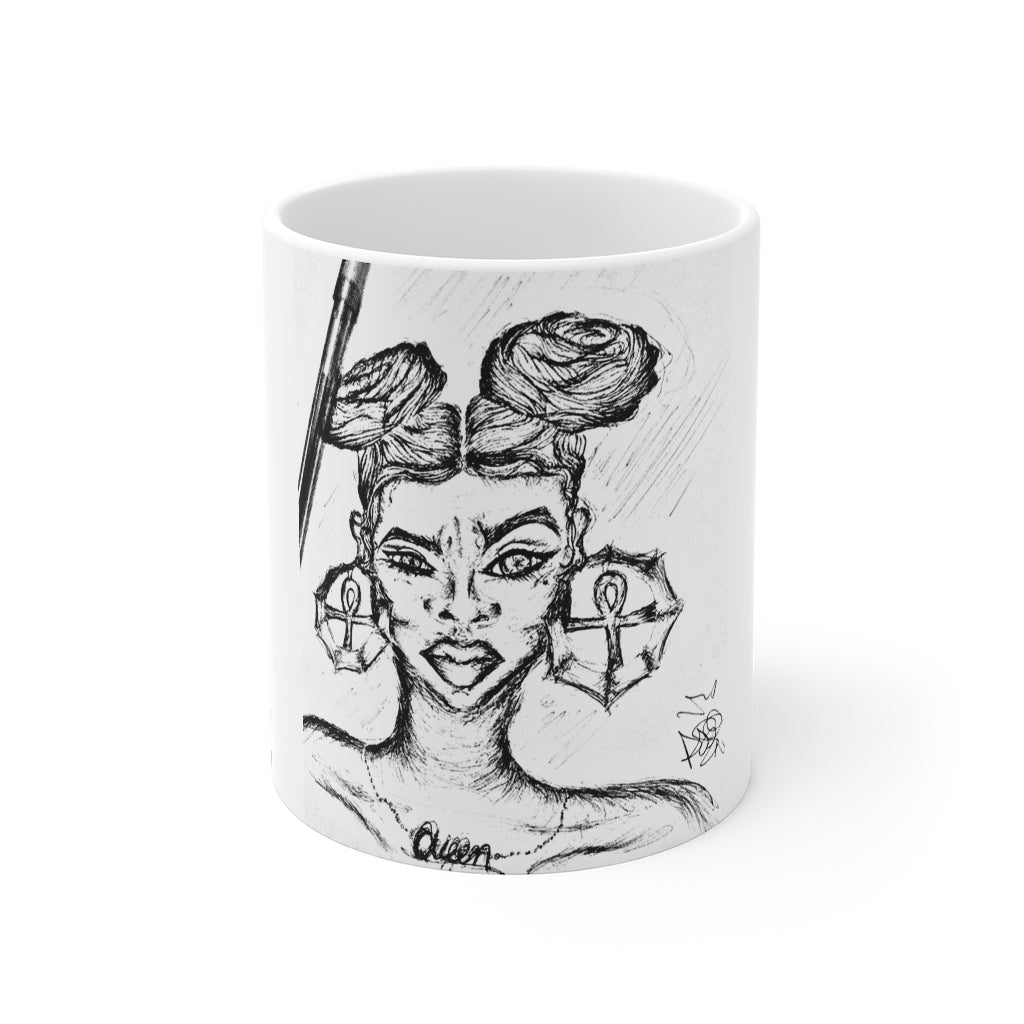 ‘Wutchulookinat?’ Mug 11oz