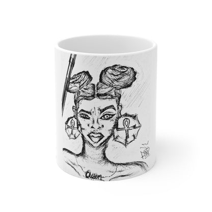 ‘Wutchulookinat?’ Mug 11oz