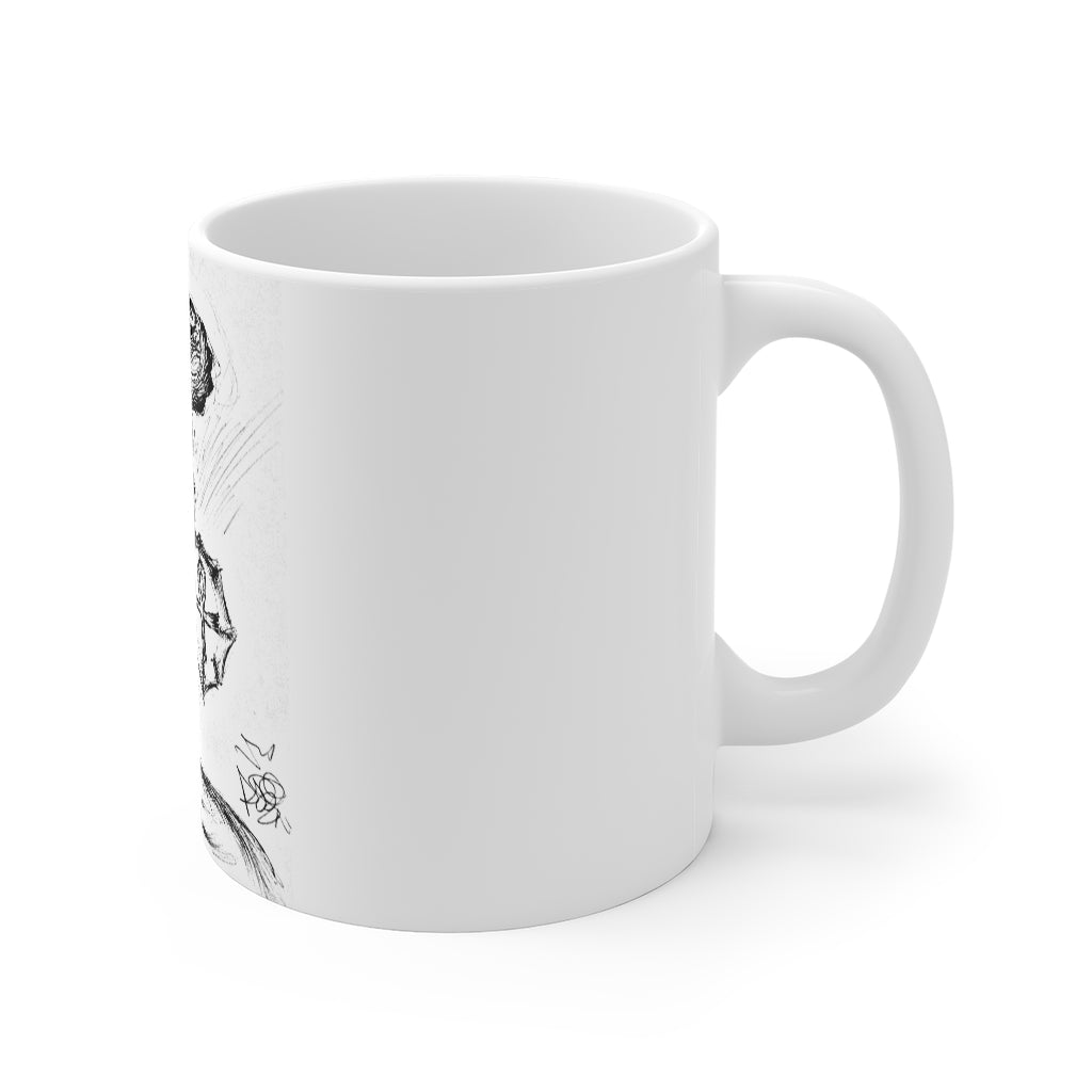 ‘Wutchulookinat?’ Mug 11oz