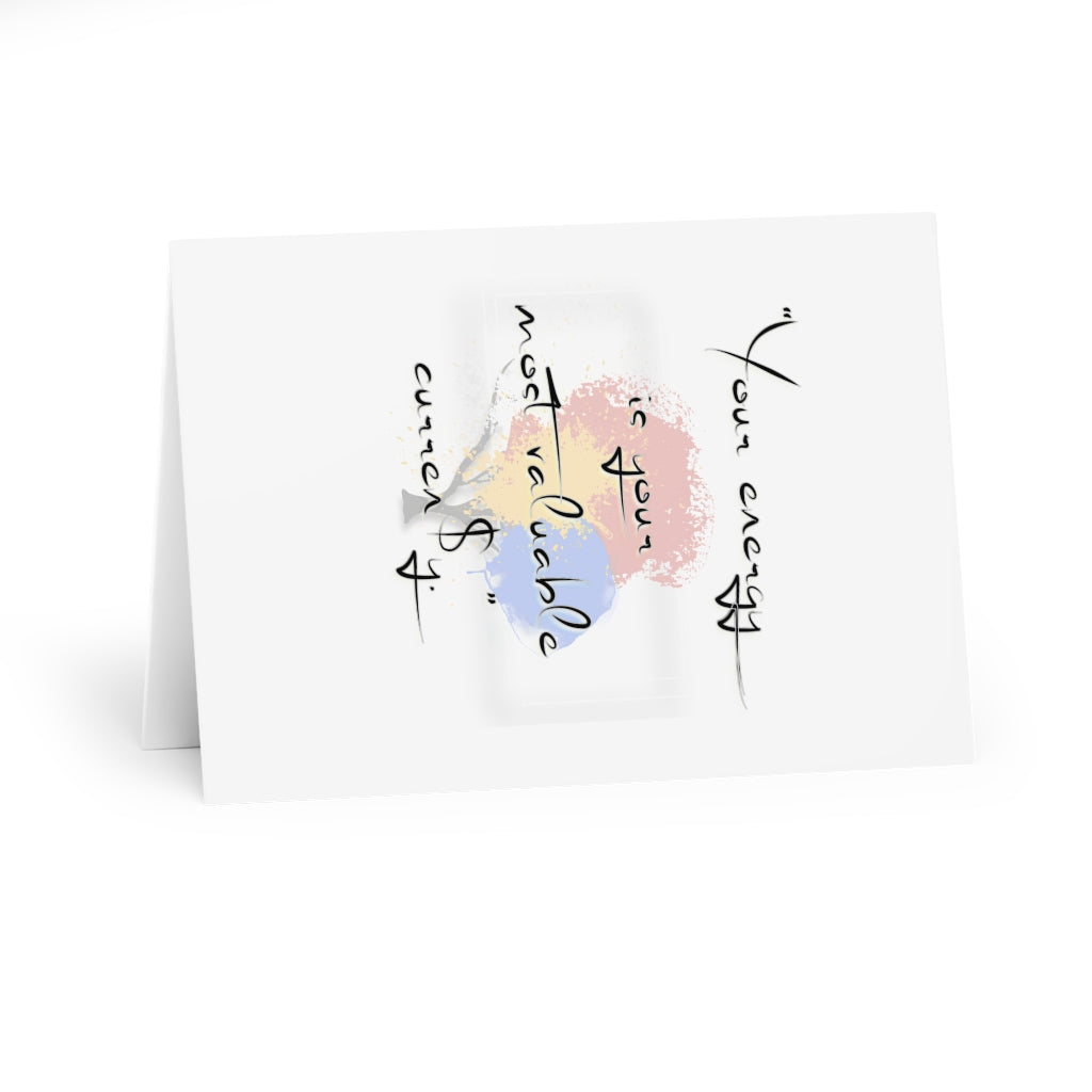 'Your Energy...' Greeting Cards (5 Pack)