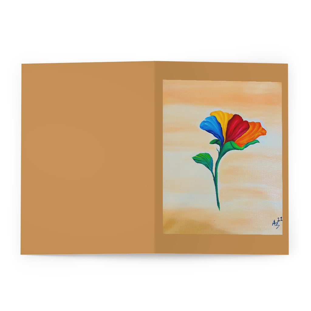 'Flower 01' Greeting Cards (5 Pack)