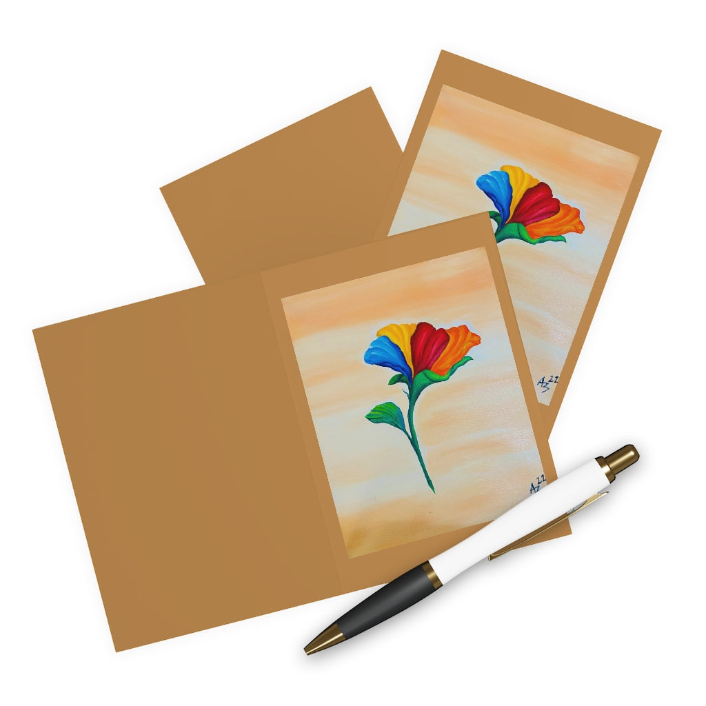 'Flower 01' Greeting Cards (5 Pack)