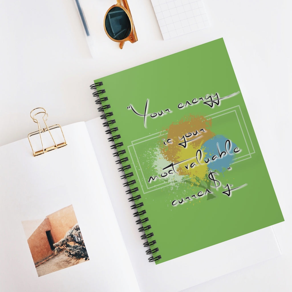 'Your Energy' Spiral Notebook