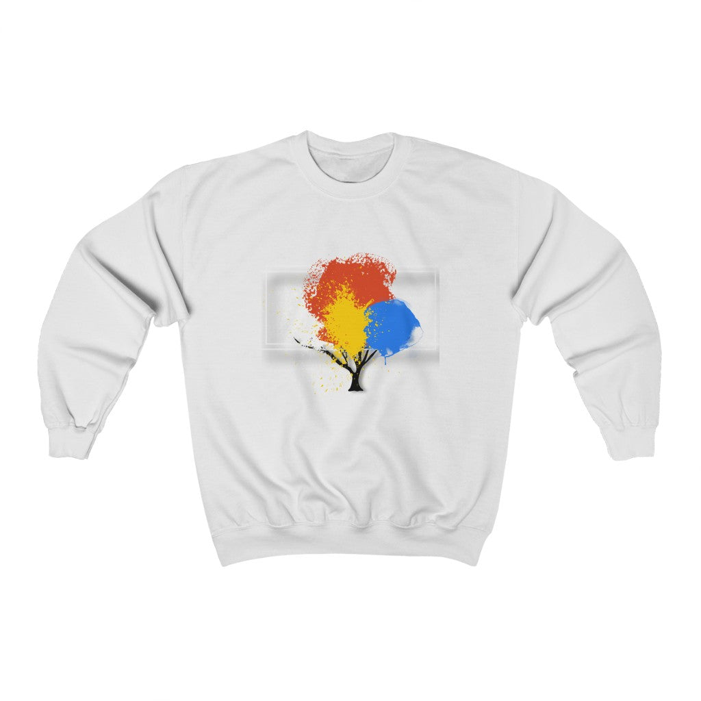 White Splat Unisex Crewneck! (More Colors!)