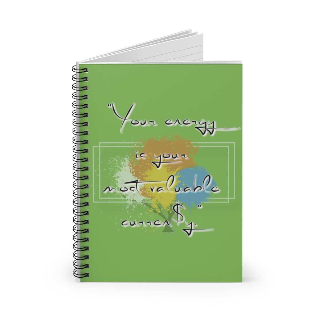 'Your Energy' Spiral Notebook