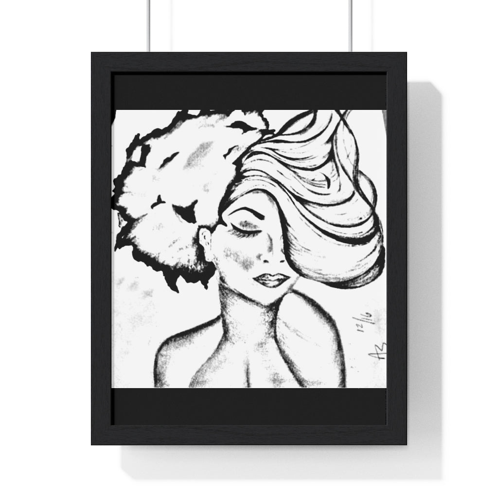 Codeswitch' Wood Framed Print