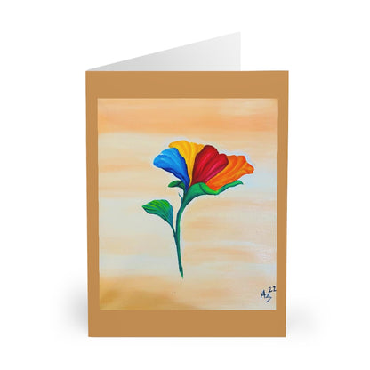 'Flower 01' Greeting Cards (5 Pack)